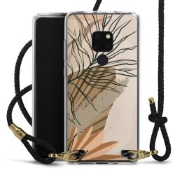 Carry Case Transparent Leather black/gold