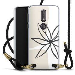 Carry Case Transparent Leather black/gold