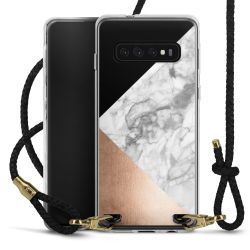 Carry Case Transparent Leather black/gold