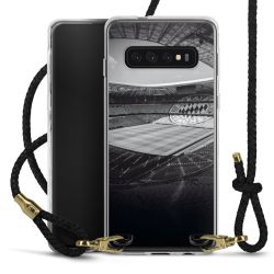 Carry Case Transparent Leather black/gold