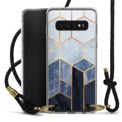 Carry Case Transparent Leather black/gold