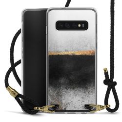 Carry Case Transparent Leather black/gold