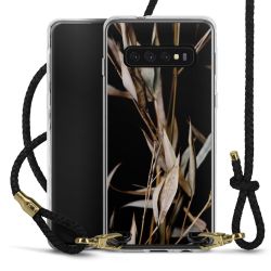 Carry Case Transparent Leather black/gold