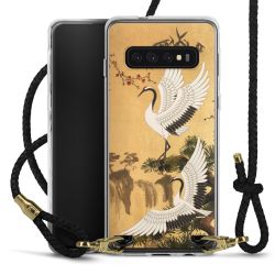 Carry Case Transparent Leather black/gold