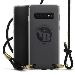 Carry Case Transparent Leather black/gold