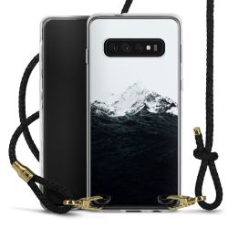 Carry Case Transparent Leather black/gold