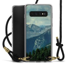 Carry Case Transparent Leather black/gold