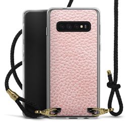 Carry Case Transparent Leather black/gold