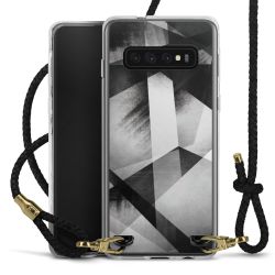 Carry Case Transparent Leather black/gold