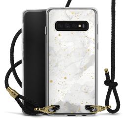 Carry Case Transparent Leather black/gold