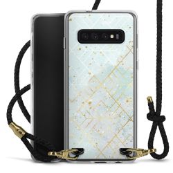 Carry Case Transparent Leather black/gold