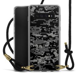 Carry Case Transparent Leather black/gold