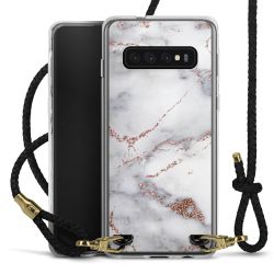 Carry Case Transparent Leather black/gold