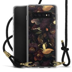 Carry Case Transparent Leather black/gold