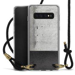 Carry Case Transparent Leather black/gold