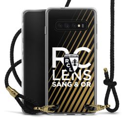 Carry Case Transparent Leather black/gold