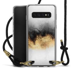 Carry Case Transparent Leather black/gold