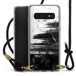 Carry Case Transparent Leather black/gold