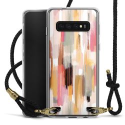 Carry Case Transparent Leather black/gold