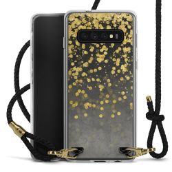 Carry Case Transparent Leather black/gold