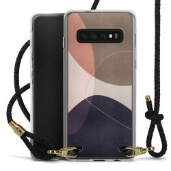 Carry Case Transparent Leather black/gold