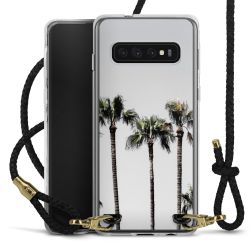 Carry Case Transparent Leather black/gold