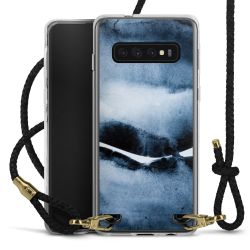 Carry Case Transparent Leather black/gold