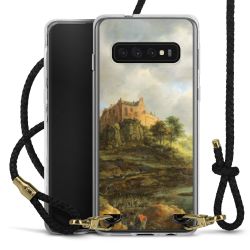 Carry Case Transparent Leather black/gold