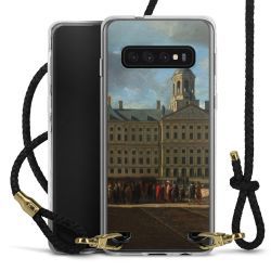 Carry Case Transparent Leather black/gold