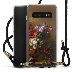 New Carry Case Transparent Leder schwarz/gold