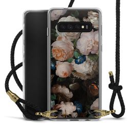 Carry Case Transparent Leather black/gold