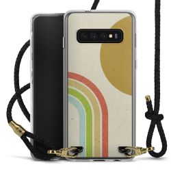 Carry Case Transparent Leather black/gold