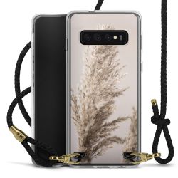 Carry Case Transparent Leather black/gold