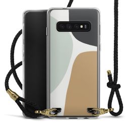 Carry Case Transparent Leather black/gold