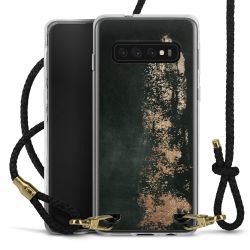 Carry Case Transparent Leather black/gold