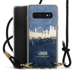 Carry Case Transparent Leather black/gold