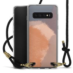 Carry Case Transparent Leather black/gold