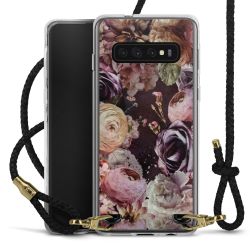 Carry Case Transparent Leather black/gold