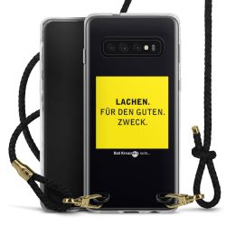 Carry Case Transparent Leder schwarz/gold