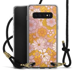 Carry Case Transparent Leather black/gold