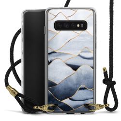 Carry Case Transparent Leather black/gold