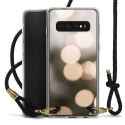 Carry Case Transparent Leather black/gold