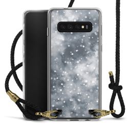 Carry Case Transparent Leather black/gold