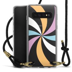 Carry Case Transparent Leather black/gold