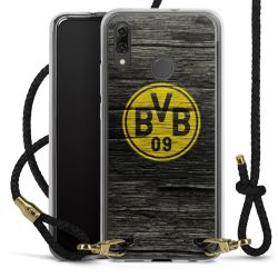 Carry Case Transparent Leather black/gold