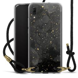 Carry Case Transparent Leather black/gold