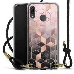 Carry Case Transparent Leather black/gold