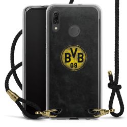 Carry Case Transparent Leather black/gold