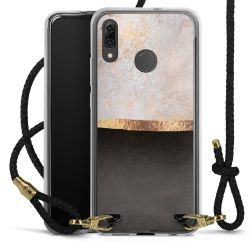 Carry Case Transparent Leather black/gold