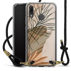 Carry Case Transparent Leather black/gold